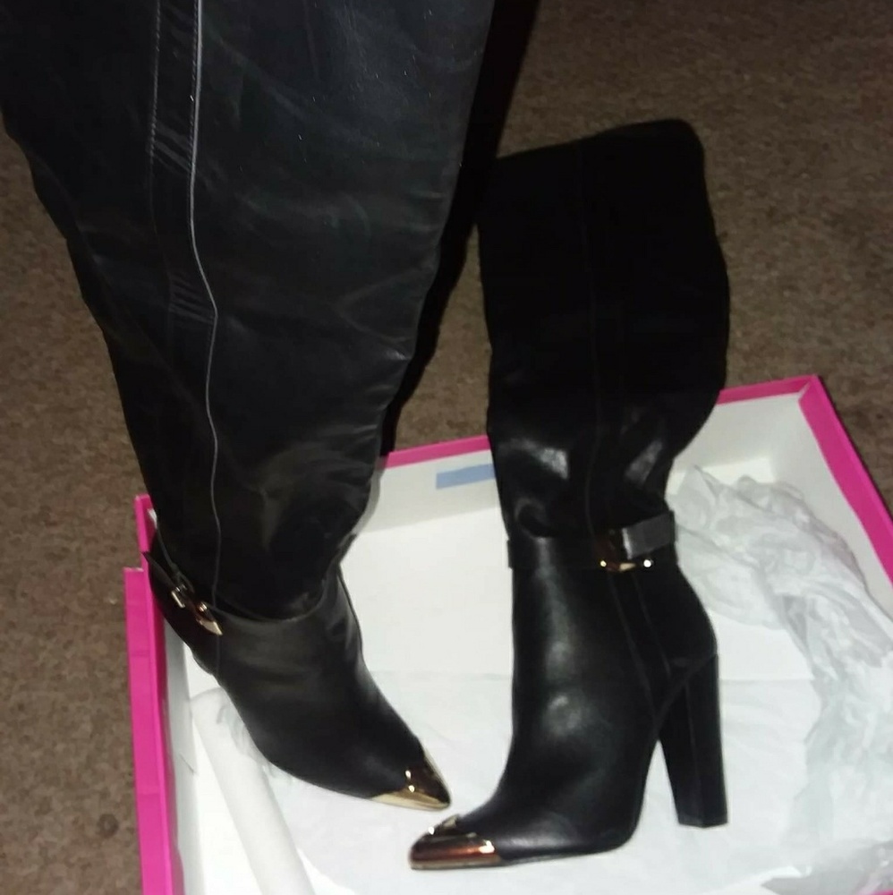 Knee high boots